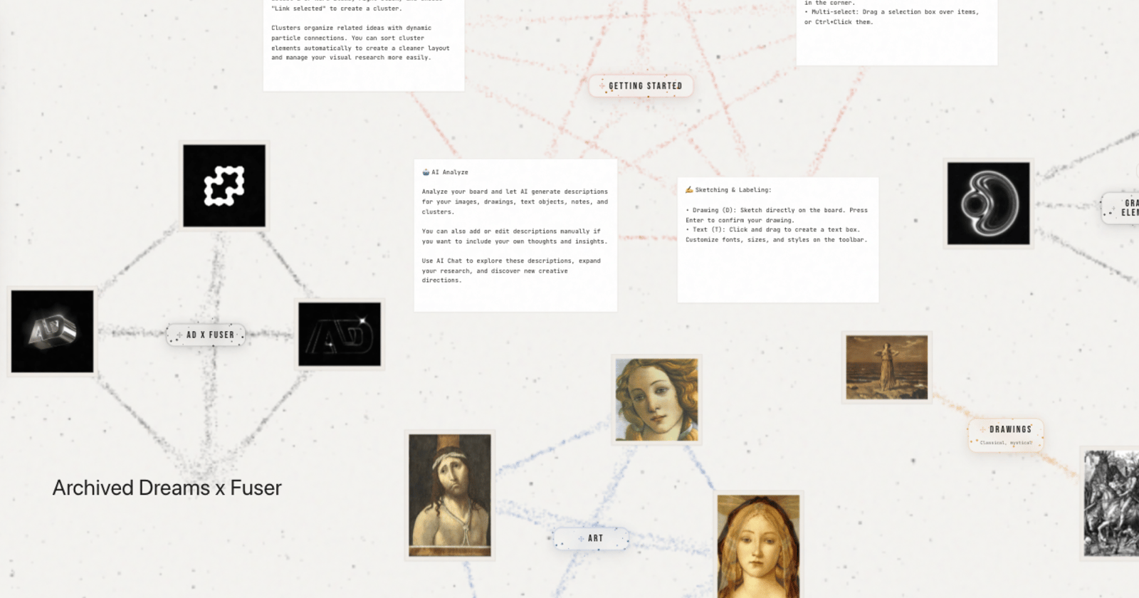 From Prompt to Prototype with Archived Dreams