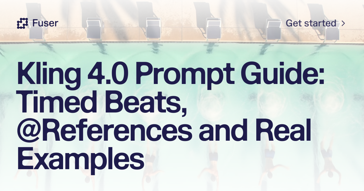 Fun Packaging Examples Kling 4.0 Prompt Guide: Timed Beats + Real Examples | Fuser